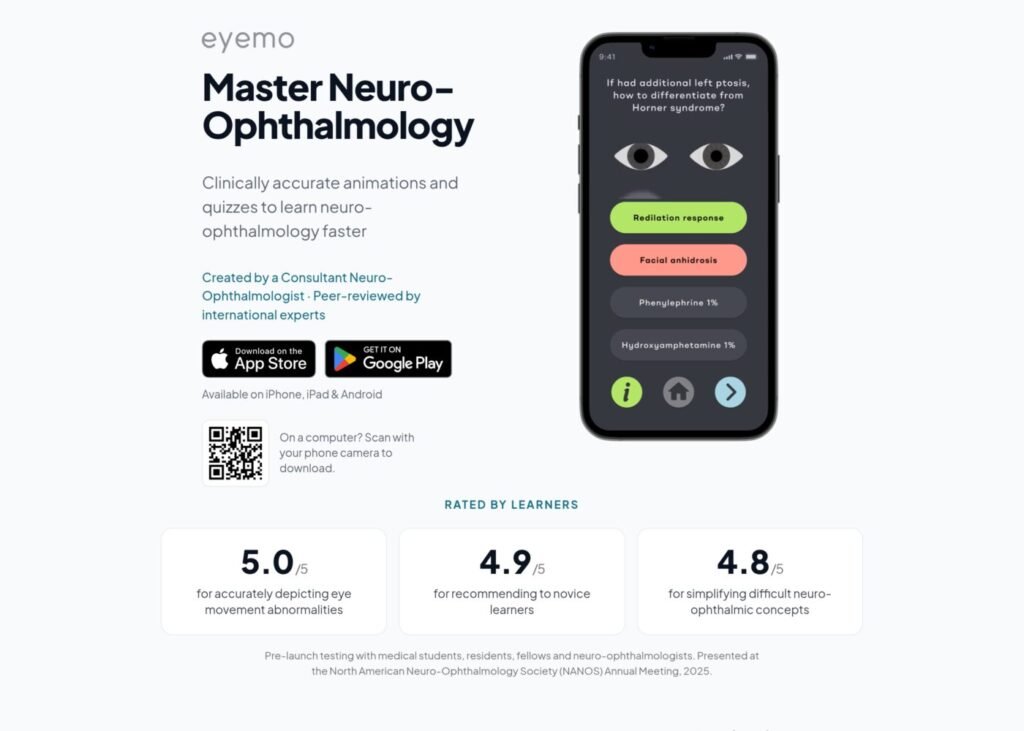 Eyemo website screenshot